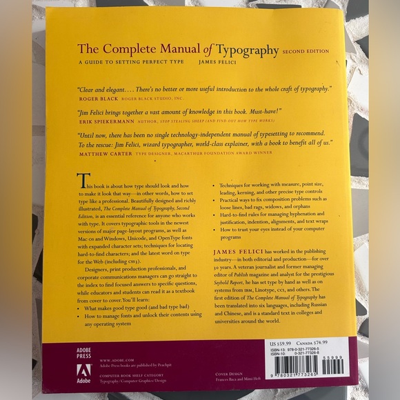 Typography Graphic Design Book - Picture 2 of 2